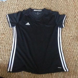 Adidas black shirt size Medium